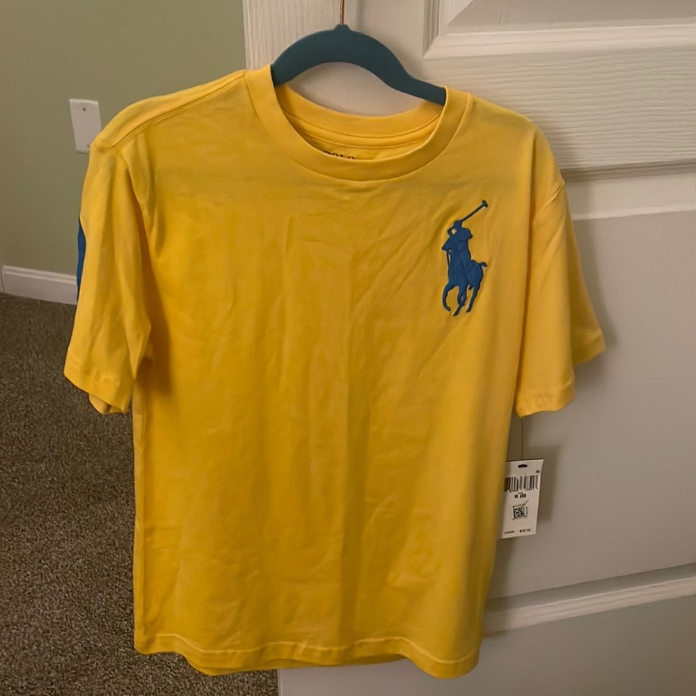 Polo Ralph Lauren Big Boys Big Pony Cotton Jersey T-shirt Size 8 Small